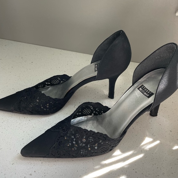 Stuart Weitzman shoes, black heels - Picture 2 of 4